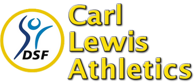 Carl Lewis Athletics 2000 logo for GameBoy Color